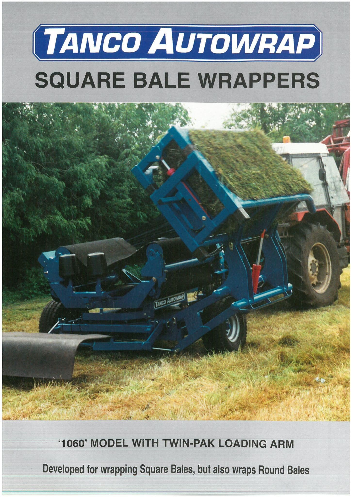 Tanco Autowrap Square Bale Wrapper 1060 Brochure