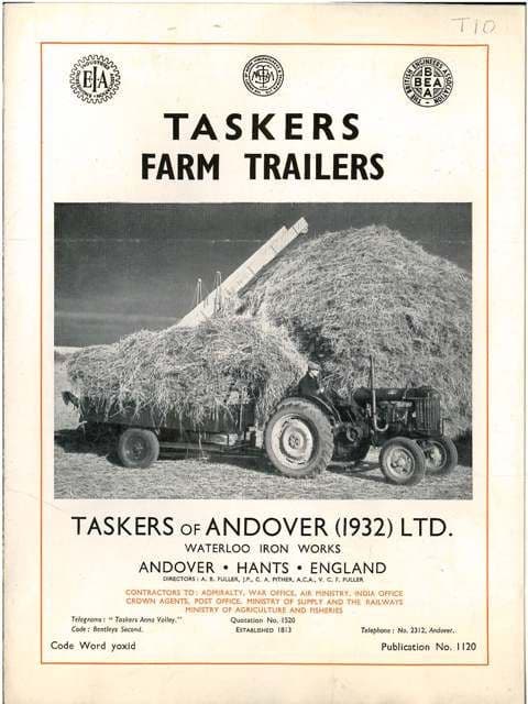 Taskers Farm Trailer Brochure