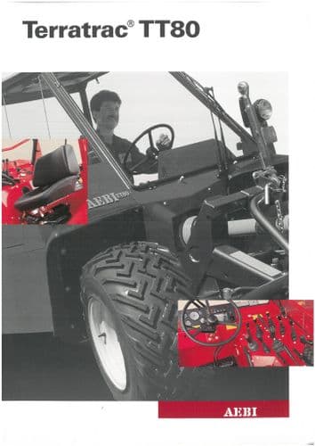 Terratrac AEBI Tractor TT80 Brochure
