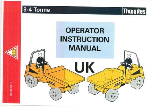 Thwaites-Dumper 3 & 4 Tonne Operators Manual