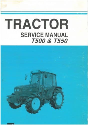 Tong Yang Moolsan - TYM Tractor T500 & T550  Workshop Service Manual