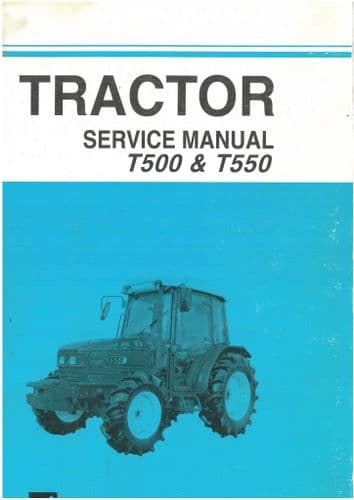 Tong Yang Moolsan - TYM Tractor T500 & T550  Workshop Service Manual