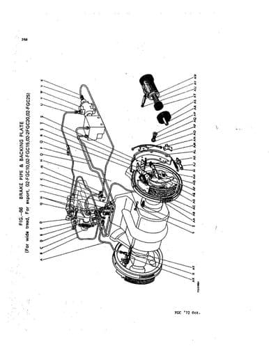 Toyota Forklift FGC10/FGC15/2FGC20/FGC25/02-FGC10/02-FGC15/02-2FGC20/02-FGC25 Parts Manual