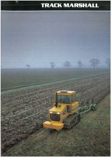 Track Marshall Crawler Tractor Brochure - TM110 TM120 TM135 & Britannia