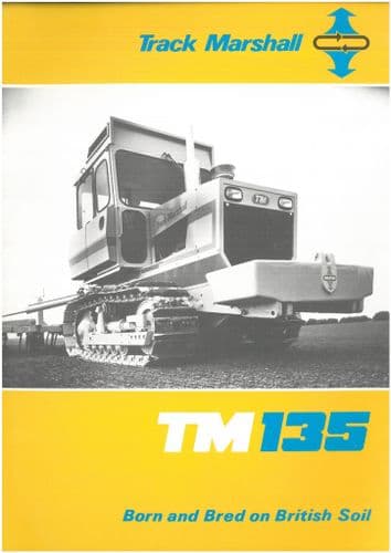 Track Marshall TM135 Crawler Tractor Brochure