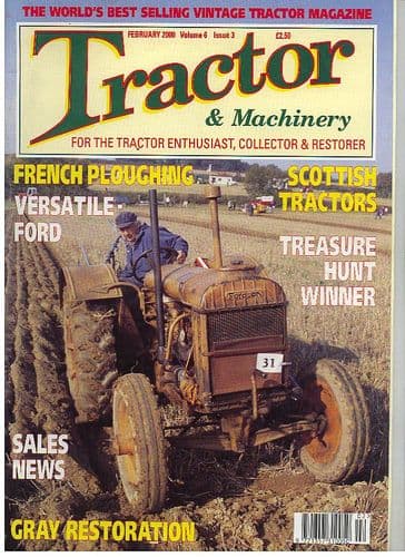 Tractor and Machinery - February 2000