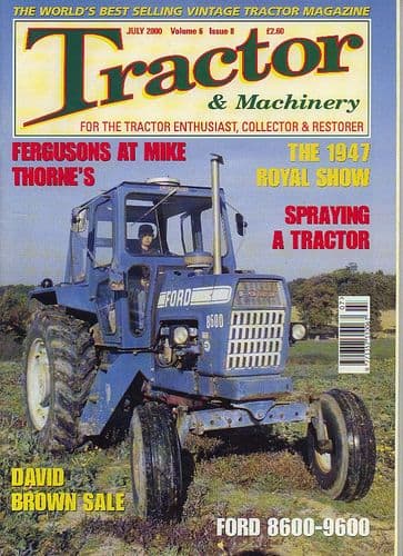 Tractor and Machinery -July 2000