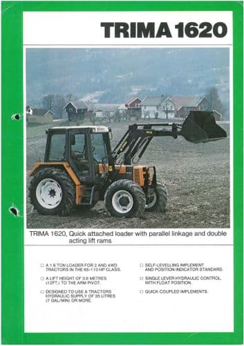 Trima 1620 Loader Brochure