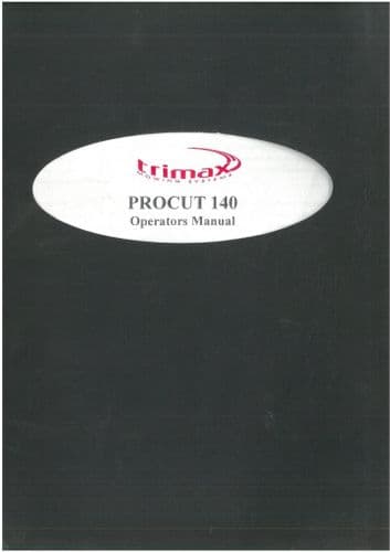 Trimax Rotary Mower Procut 140 Operators Manual