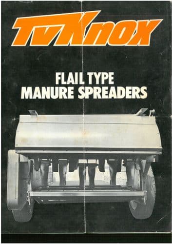 TvKnox Flail Type Manure Spreaders Brochure
