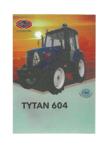 Tytan Diesel Tractor 604 Operators Manual (1)