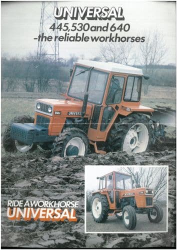 Universal Tractor 445 530 640 Brochure