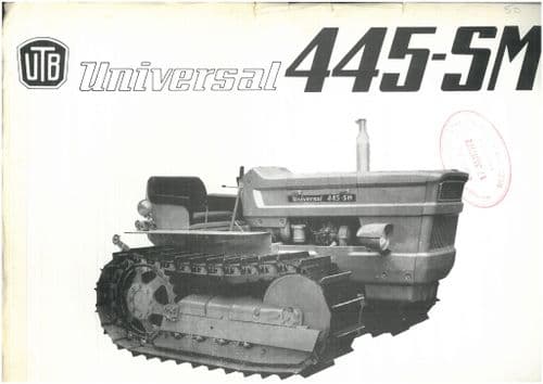 Universal UTB 445-SM Crawler Tractor Brochure
