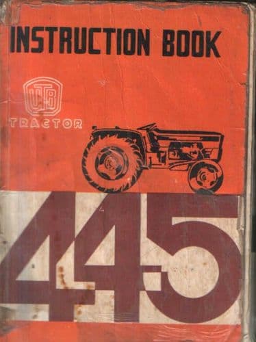 Universal UTB Long Tractor 445 Operators Manual