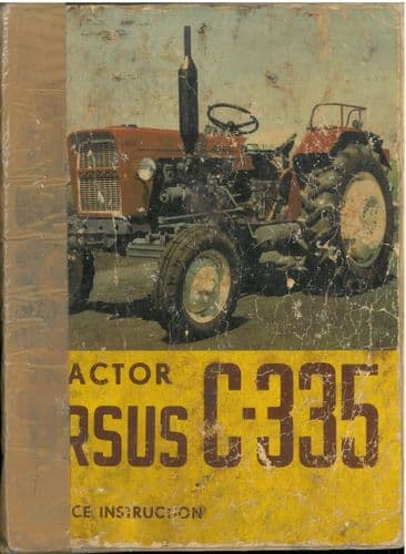 Ursus C-335 Tractor C335 Operators Manual