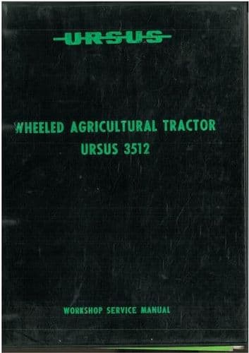 Ursus Tractor 3512 Workshop Service Manual
