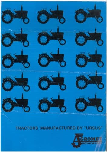 Ursus Tractor C335 C355 C385 & Some  FactoryHistory Brochure