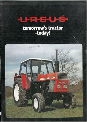 Ursus Tractor Range - C385, C1201, C1204 Brochure