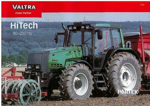 Valtra Tractor HiTech 6350Hi 6550Hi 6650HI 6750Hi 6850HI 8050Hi 8150Hi 8350Hi 8450Hi 8550Hi Brochure