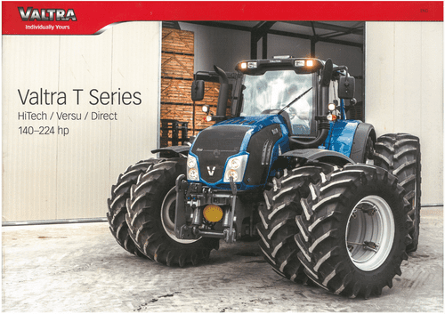 Valtra Tractor T Series HiTech Versu Direct - 140-224 hp Brochure