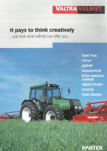 Valtra Tractor Twin Trac, HiTrol, HiShift, Autocontrol, Drive Balance Control, Sigma Power Brochure