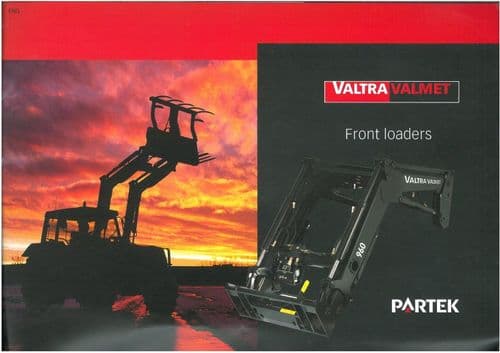 VALTRA VALMET FRONT LOADER 720 750 770 960 970 990 & ATTACHMENTS BROCHURE - V7