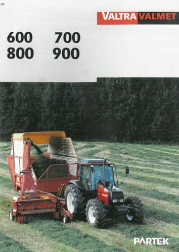 Valtra Valmet Tractor 600 700 800 900 Brochure