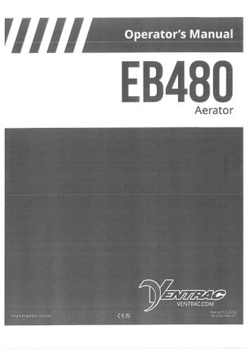 Ventrac Aerator EB480 Operators Manual