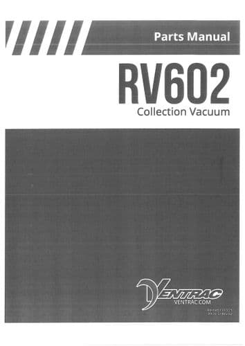 Ventrac Collection Vacuum RV602 Parts Manual