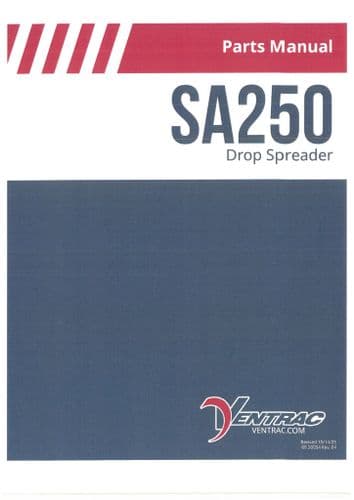 Ventrac Drop Spreader SA250 Parts Manual