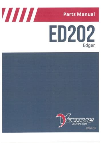 Ventrac Edger ED202 Parts Manual