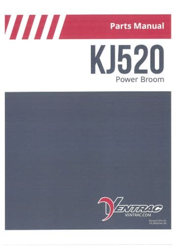 Ventrac Power Broom KJ520 Parts Manual