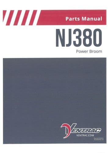 Ventrac Power Broom NJ380 Parts Manual