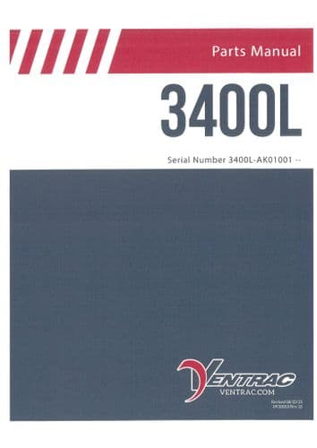 Ventrac Power Unit 3400L Parts Manual