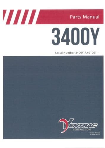 Ventrac Power Unit 3400Y SN - AL01001 Onwards Parts Manual