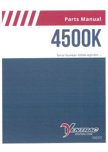 Ventrac Power Unit 4500K Parts Manual