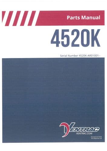 Ventrac Power Unit 4520K Parts Manual