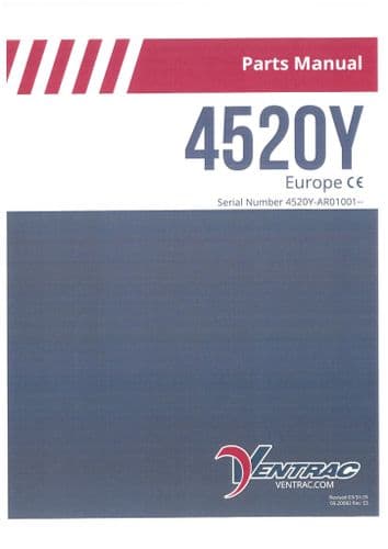 Ventrac Power Unit 4520Y Parts Manual