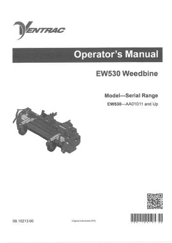 Ventrac Weedbine EW530 Operators Manual