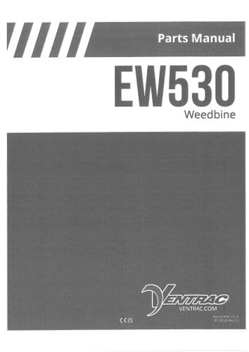 Ventrac Weedbine EW530 Parts Manual