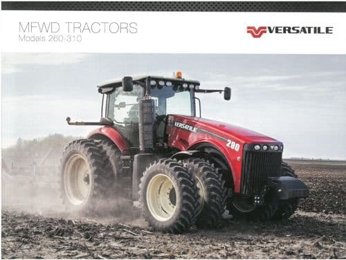 Versatile Tractor 260 290 310 Brochure -