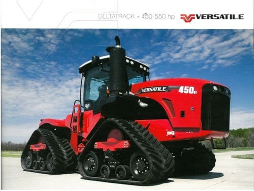Versatile Tractor - Deltatrack 450DT 500DT 550DT Brochure