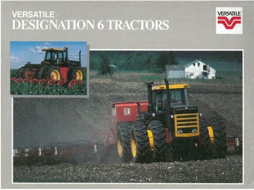 Versatile Tractor "Designation 6" - 836 856 876 - 936 956 & 976 Brochure
