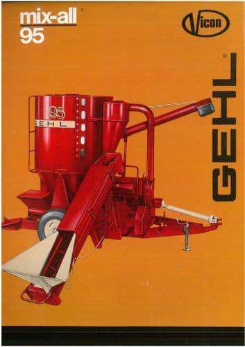 Vicon Gehl  MIx-all 95 Brochure