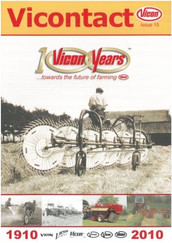 Vicon Vicontact - 100 Years of Vicon Brochure - Issue 15