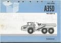 Volvo Articulated Dump Truck A35D Parts Manual