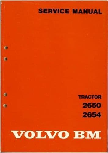 Volvo BM Tractor T800 - Workshop Service Manual - T800