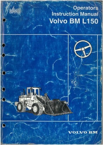Volvo BM Wheel Loader L150 Operators Manual
