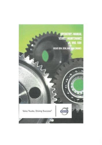 Volvo Engine D11H D13H D16H Operators Manual