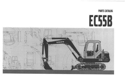 Volvo Excavator EC55B Parts Manual